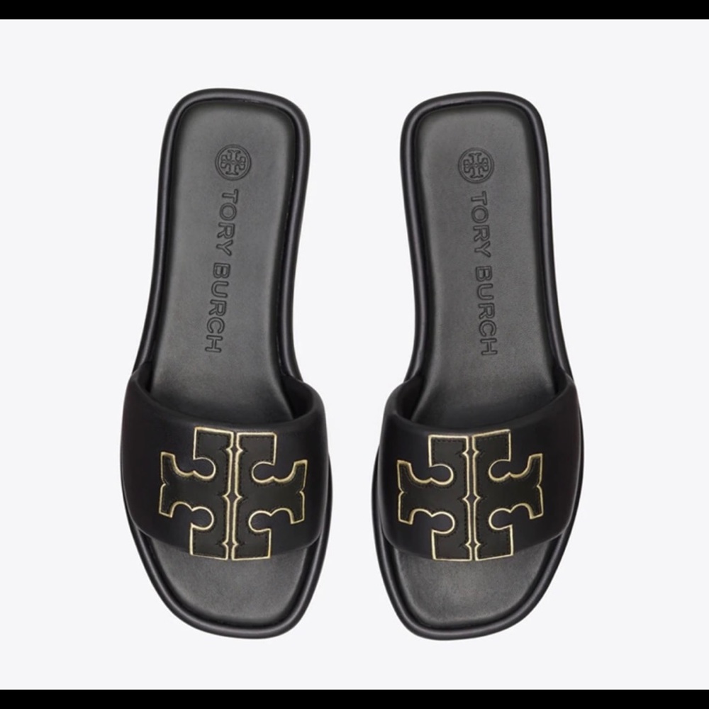 Tory Burch - Double T Sport Slides
